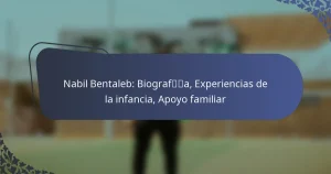 Nabil Bentaleb: Biografía, Experiencias de la infancia, Apoyo familiar